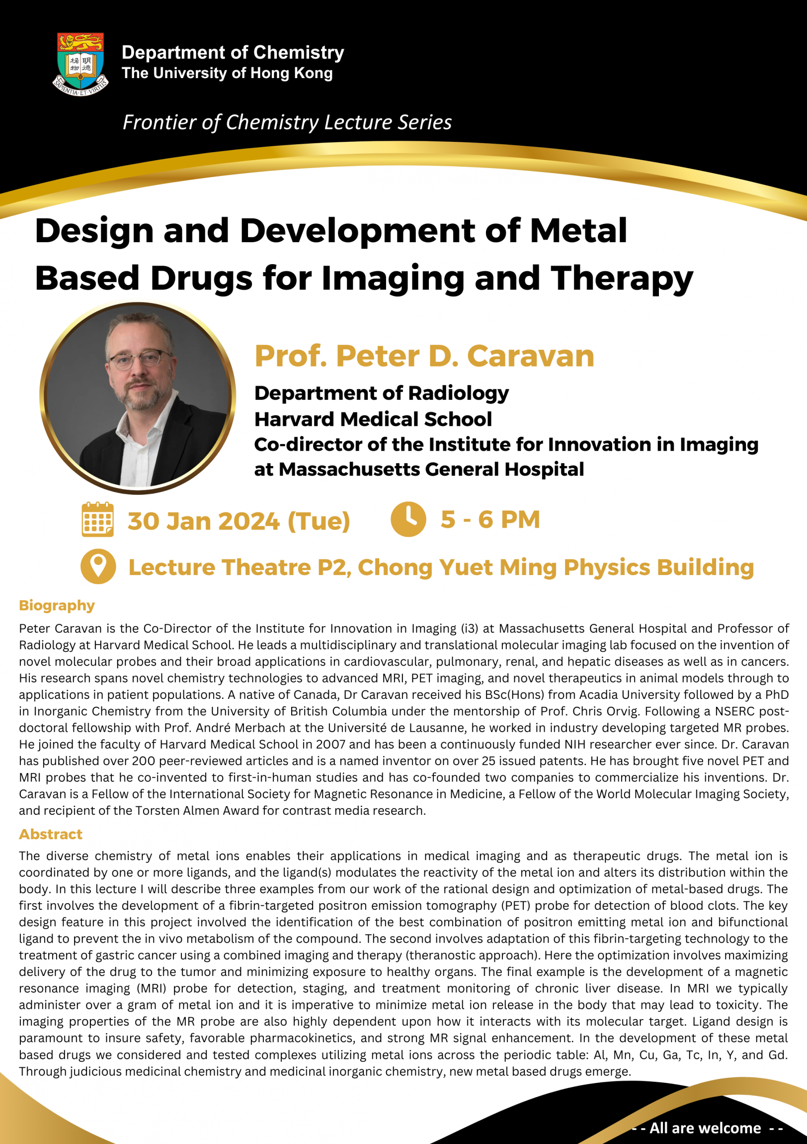 Self Photos / Files - 20240130_Design and Development of Metal Based Drugs for Imaging and Therapy