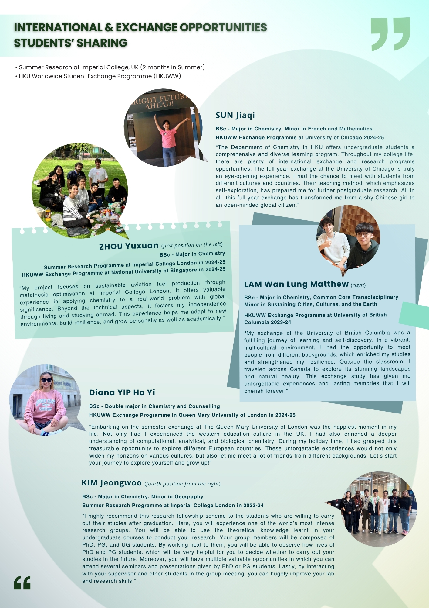 Self Photos / Files - International and Exchange sharing